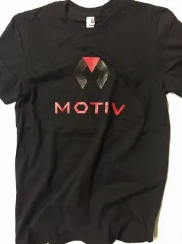 Motiv Signature Short Sleeve Shirt (L) (Black)