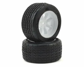 Protoform VTA Rear 31mm Tire, Mounted White Wheel (2)