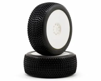 AKA 1/8 Buggy Pre-Mount EVO Wheel &  Enduro Tire - Soft with Red Insert