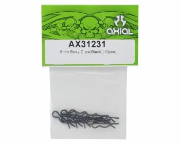 Axial 8mm Body Clip - 10 pack