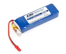 Eflite 11.1v 3S 1000mah 20C Lipo Battery with JST Connector