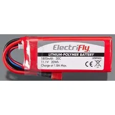 LiPo Battery 3S 11.1V 1800mAh