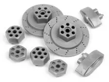 HPI E10 Hex Hub Set (4)