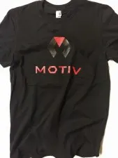 Motiv Signature Short Sleeve Shirt (L) (Black)