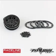 Pit Bull RC Raceline #931 Injector 1.9" Beadlock Wheels  (Black/Black) (2)
