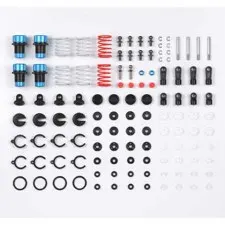 Tamiya M03/M05 Aluminum Oil Filled Shock Set (Blue)