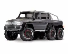 Traxxas TRX-6 1/10 6x6 Trail Crawler Truck w/ Mercedes Benz G 63 AMG Body (Silver)