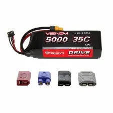 Venom 11.1V 5000mah 3S 35C Lipo Battery with Universal Connector