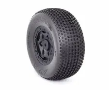 AKA Enduro 3 Short Course Pre-Mount Wheel & Tire - Soft with Red Insert