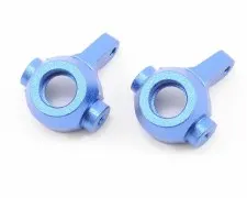Associated Factory Team RC18T Aluminum Steering Blocks - Blue