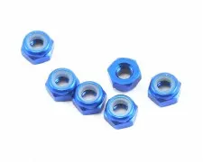Associated Factory Team Aluminum Lock Nut M3 (6)