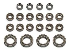 Associated TC3 Sealed Ball Bearing Set