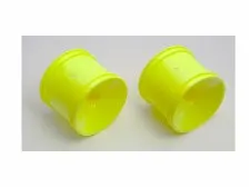 Associated Truck Rear Dish Wheels - Yellow (2)