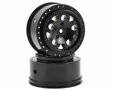 Associated SC10 KMC Hex Wheels - Black (2)
