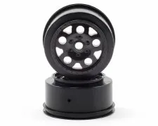 Associated SC10 KMC Front Wheels - Black
