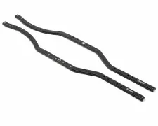 Axial Chassis Rail Set SCX10 - Black Aluminum