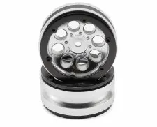 Axial 8-Hole 1.9 Beadlock Wheels - Satin Chrome (2)