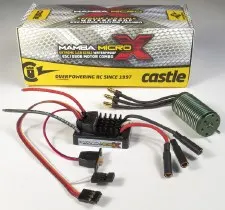 Castle Creations Mamba Micro X 1/18 ESC & 5300KV Brushless Motor Combo