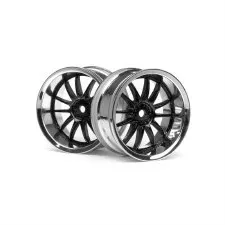 HPI Work XSA 02C Wheel, 26mm with 6mm Offset (2)