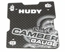 Hudy Graphite Quick Camber Gauge for 1/10 Touring Cars
