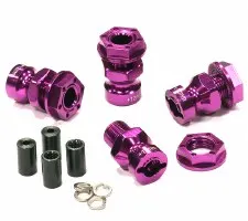 Alloy Hex Wheel Hub 17mm Savag