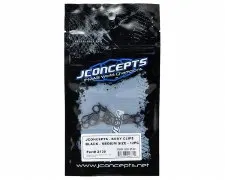 Body Clips, Blk, Med (12)