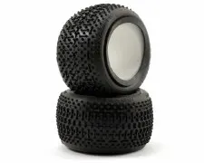 JConcepts Green Goose Bumps 2.2 Stadium Truck Tires (2)