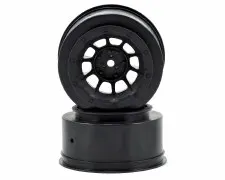 Front Hazard Wheel, Black (2)