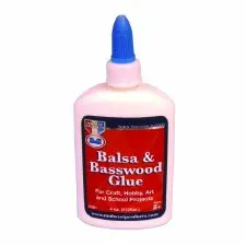 Midwest Products Balsa & Basswood Glue, 4 oz