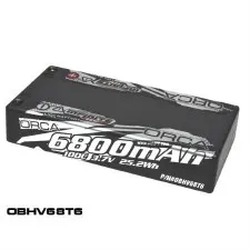 ORCA Infinite HV 3.7V 6800mah 1S 100C Lipo Battery