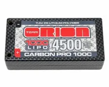 Orion Carbon Pro 7.4V 4500mah 2S 100C Ultra Shorty Lipo Battery