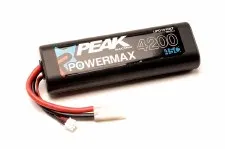 Powermax Sport 7.4V 4200mah 2S 45C "Rounded" Lipo Battery