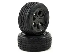 Protoform VTA Front 26mm Tire, Mounted Black Wheel (2)