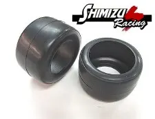 Shimizu Racing PS-0571 Front Soft Slick Tire with Insert (F1) (2)