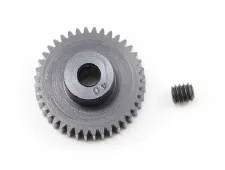 Robinson Racing 64 Pitch Aluminum Silencer Pinion Gear, 40 Tooth
