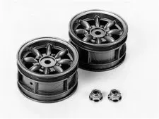 Tamiya Mini Cooper Silver Wheels (2)