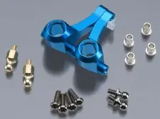 Tamiya M05 Aluminum Front Upight Set (Blue)