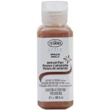 Testors Aztek Airbrush Paint - Opaque Brown Acrylic, 2 fl oz