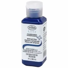 Testors Aztek Airbrush Paint - Opaque Blue Acrylic, 2 fl oz