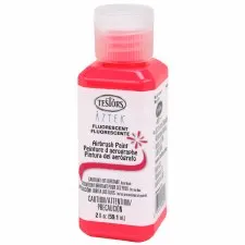 Testors Aztek Airbrush Paint - Flourescent Hot Pink Acrylic, 2 fl oz