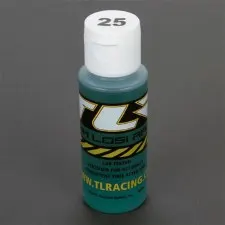 TLR 25Wt Silicone Shock Oil, 2oz