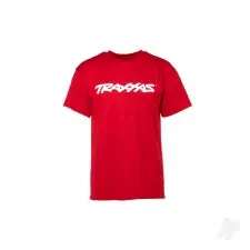 Traxxas Logo Short Sleeve T-Shirt (XL) (Red)