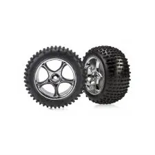 Traxxas Bandit Rear Alias 2.2 Tires & Wheels (2) (Standard)