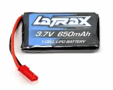 LiPo 1S 3.7V 650mAh 20C Latrax