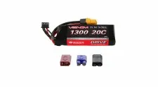 Venom 11.1V 1300mah 3S 20C Lipo Battery with Universal Connector