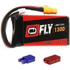 Venom "Fly" 11.1V 1300mah 3S 30C Lipo Battery
