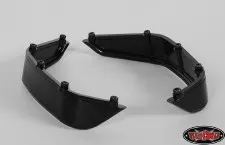 Alum Tube Rear Fender, Blk: A