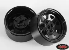 RC4WD 5 Lug Wagon 1.9" Steel Stamped Beadlock Wheels (Black) (4)